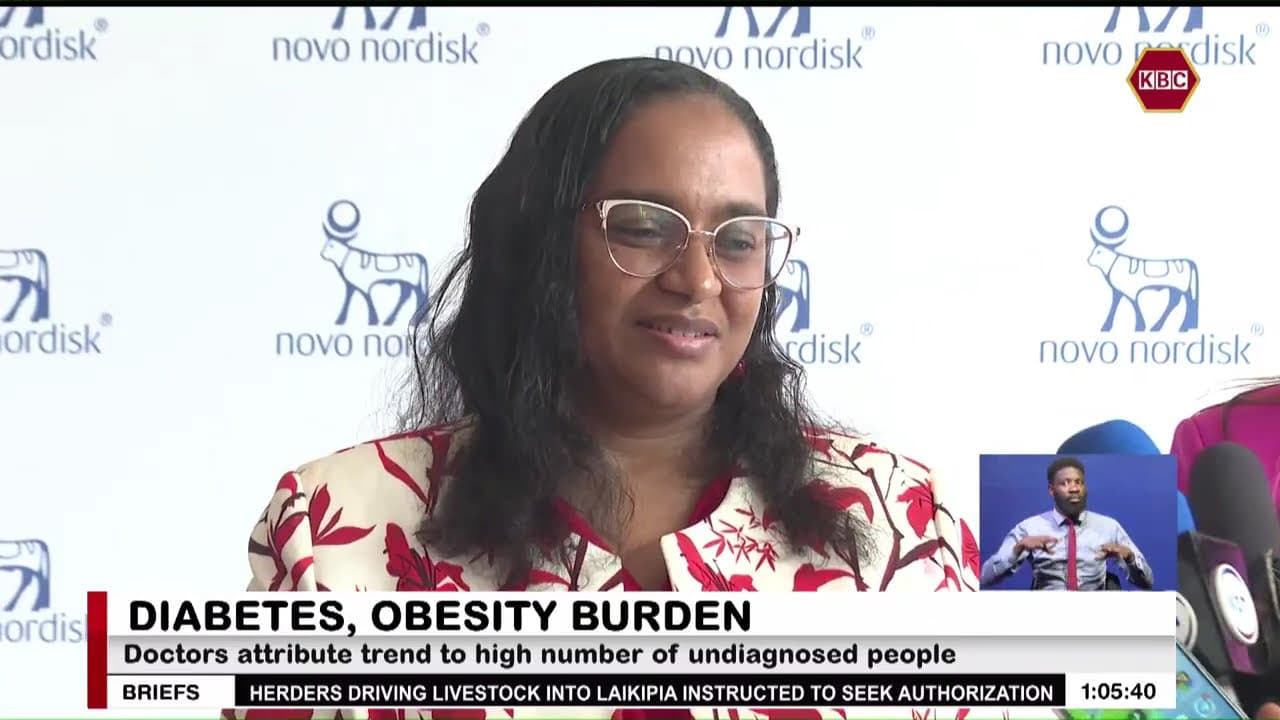 Health experts warn of increasing diabetes and obesity cases in Kenya