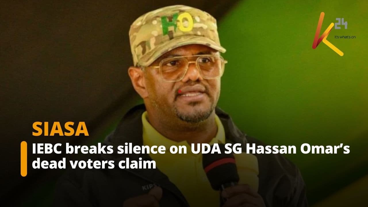 IEBC breaks silence on UDA SG Hassan Omar’s dead voters claim