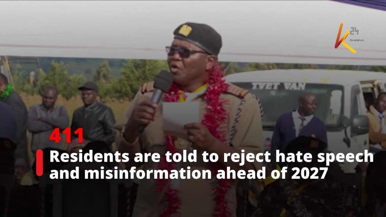 Residents told to reject hate speech, misinformation ahead of 2027