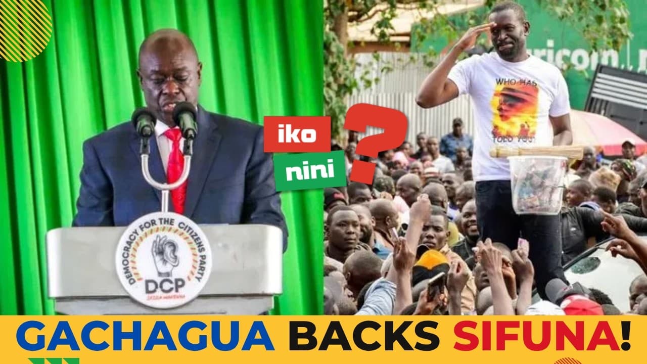 GACHAGUA’S BOMBSHELL! Endorses Sifuna For 2027, Exposes Ruto's Secret Magadi Mineral Deal