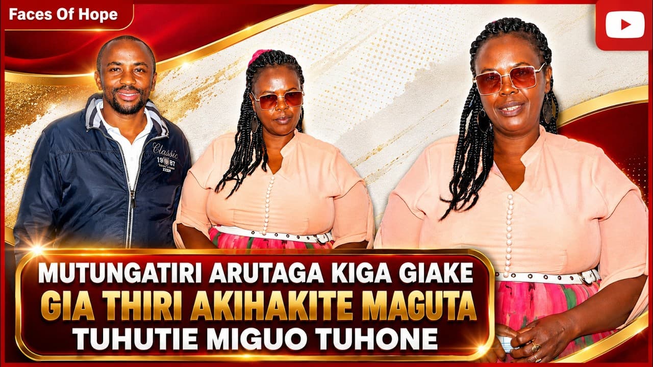 MUTUNGATIRI ARUTAGA KIGA GIAKE GIA THIRI AKIHAKITE MAGUTA TUHUTIE NIGUO TUHONE
