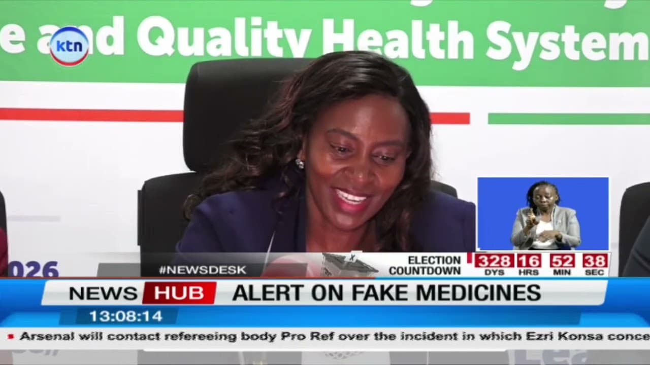 MoH warns Kenyans against fake medicines and urges buying from licensed chemists