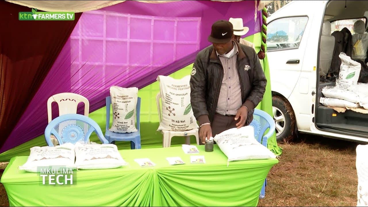 EVA ELI promoting organic fertilizers - MkulimaTech