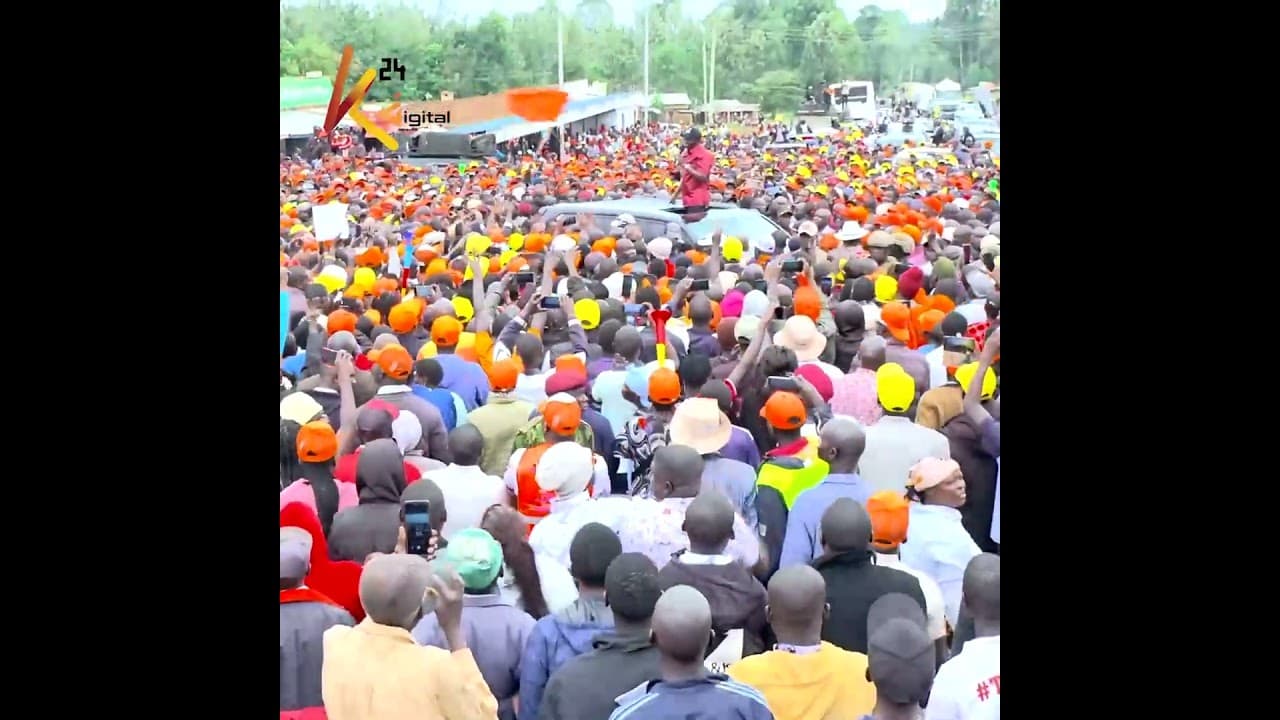 "Manyumba elfu 20, by next year tutakuwa tumewaunganishia stima."- President Ruto
