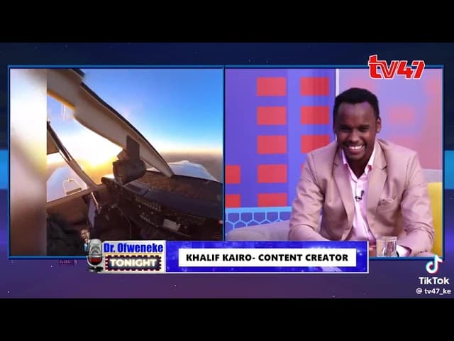 Khalif Kairo - I am not a high school drop out,I did aviation || Dr.Ofweneke Tonight