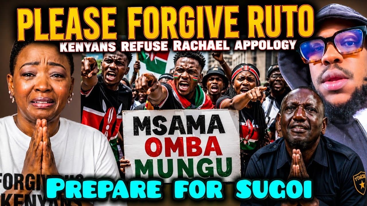 FUNNY Kenyans REFUSE Rachael RUTO Apology Asking to Forgive her HUSBAND Kenyans Make Fun of HER