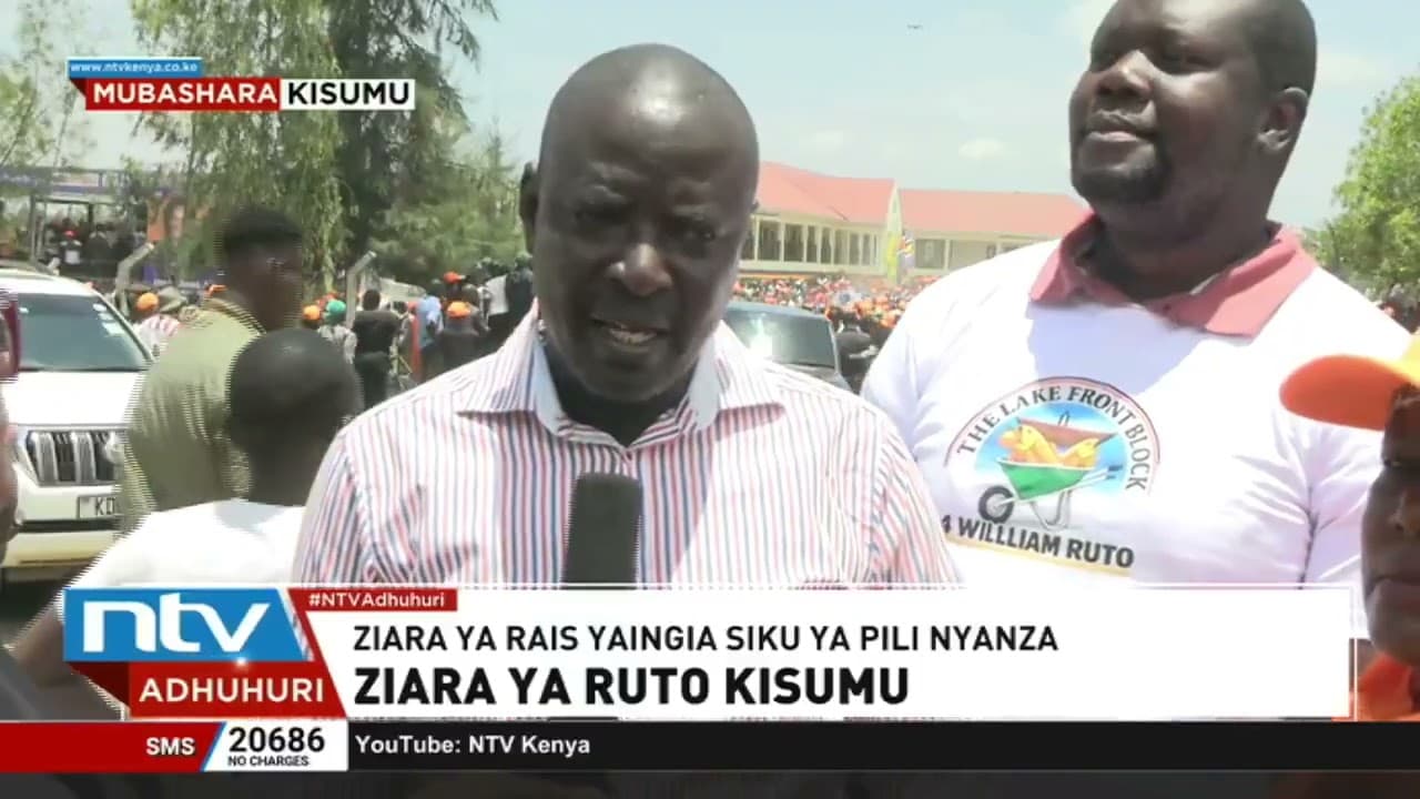 Ziara ya Ruto Kisumu waingia siku ya pili
