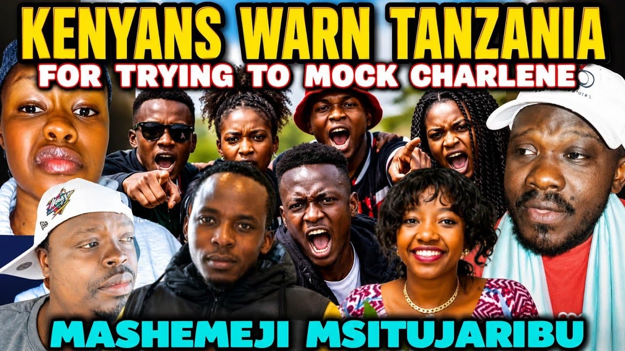 FUNNY Kenyans UNITE to DEFEND Charlene Ruto Against Tanzanians Who Tried MOCKING her
