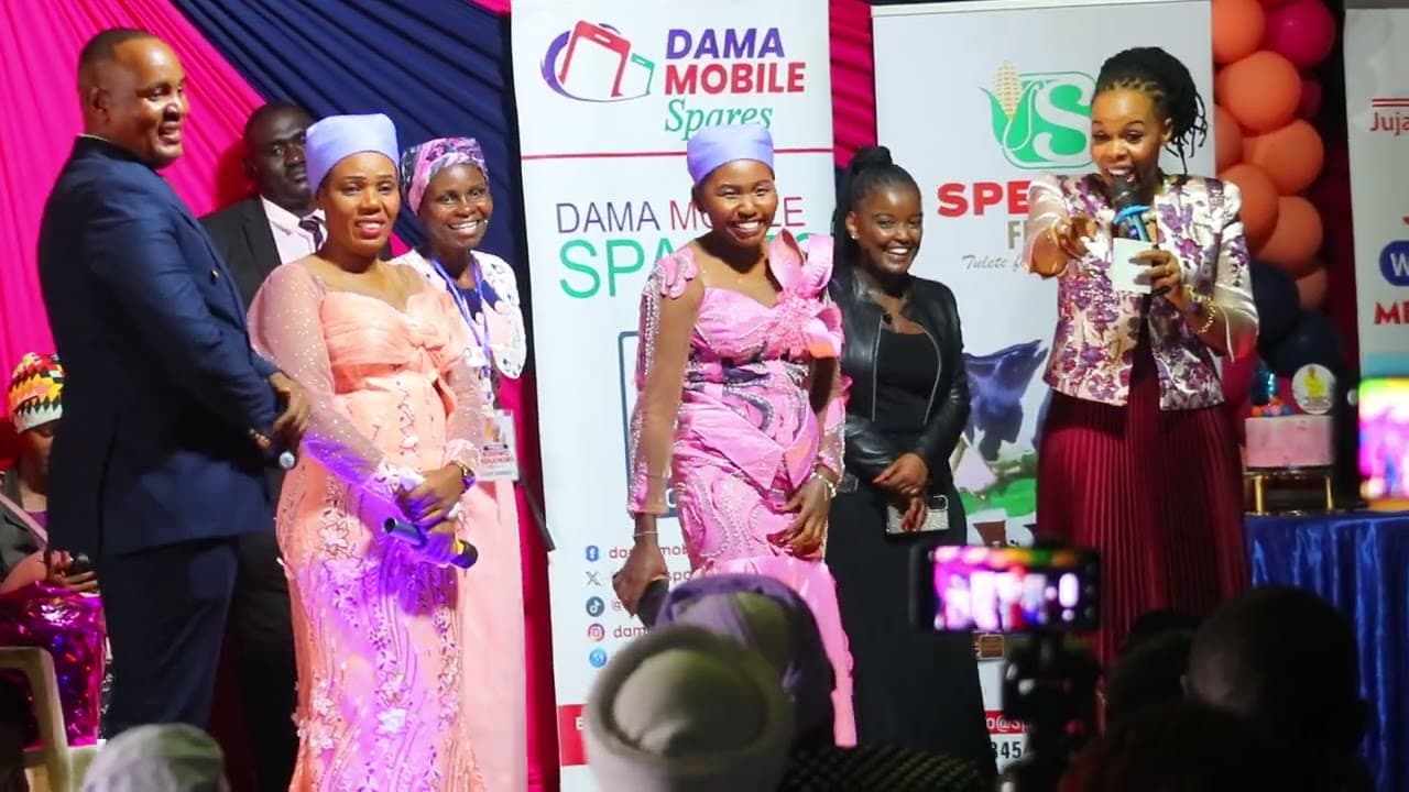 Baby Top and Stacy Wa Digital a powerful message to Karangu Wa Muraya at Triza Mamake Muraya's event