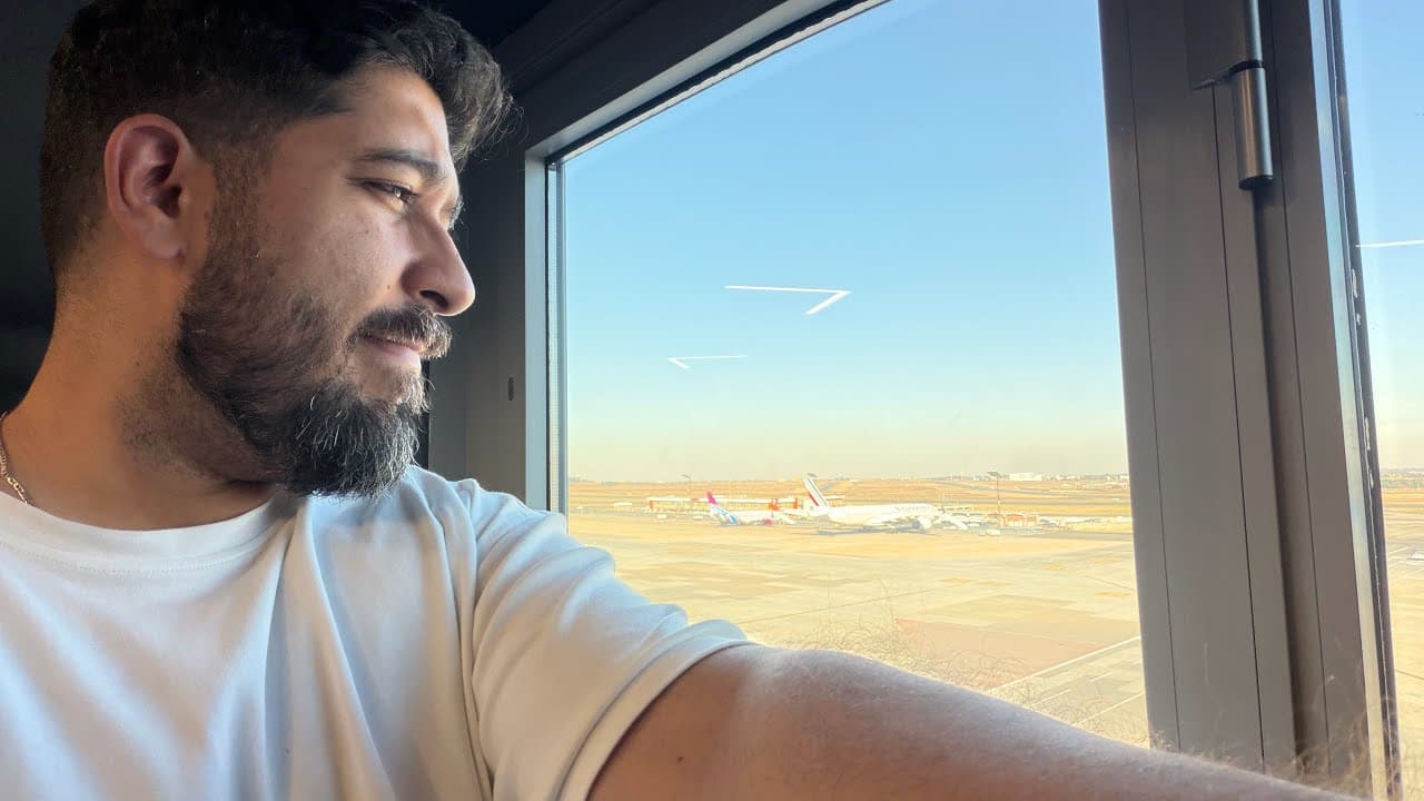 (Part 1) Going Live In South Africa - Chilling at O.R. Tambo International Airport