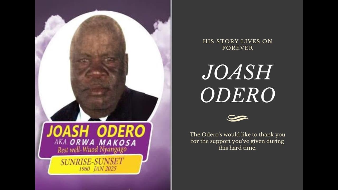 THE LAST SEND OFF OF JOASH ODERO