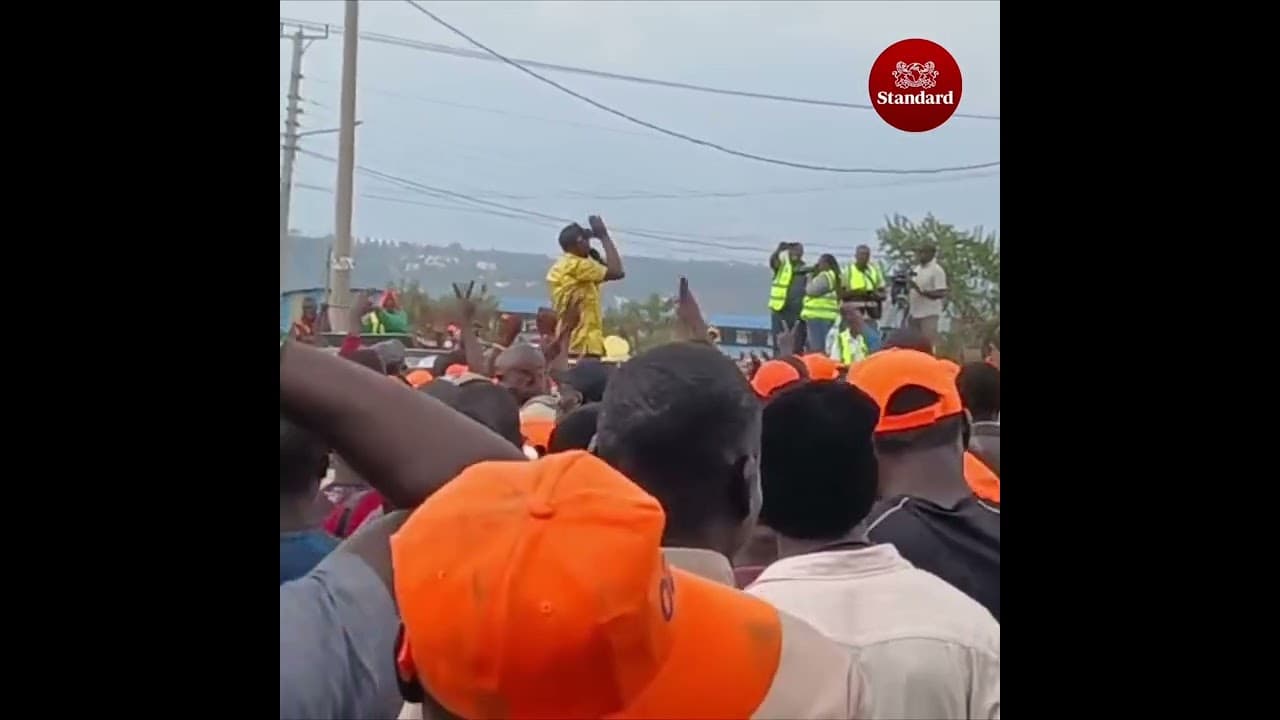 Wale majamaa hawana agenda, tutawaamalizia asubuhi,” President William Ruto tells his critics