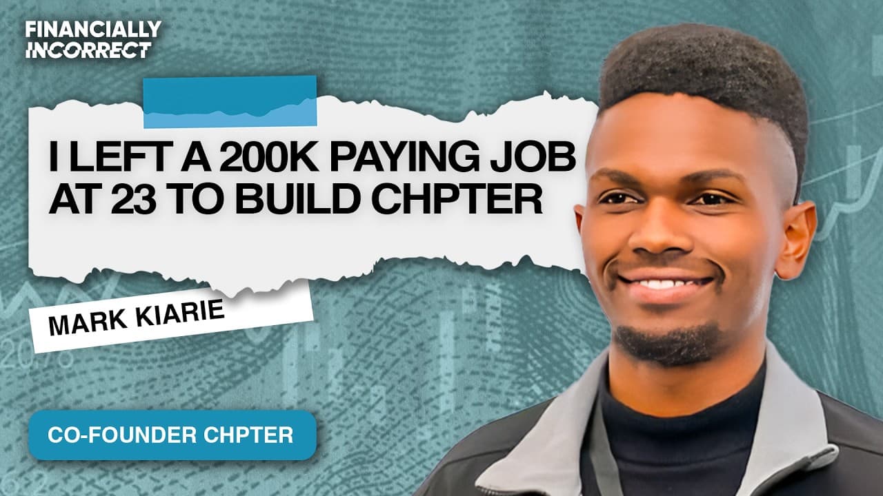 From Architect to Tech Co-Founder: Mark’s Bold Journey to Transform Kenya’s Business Landscape