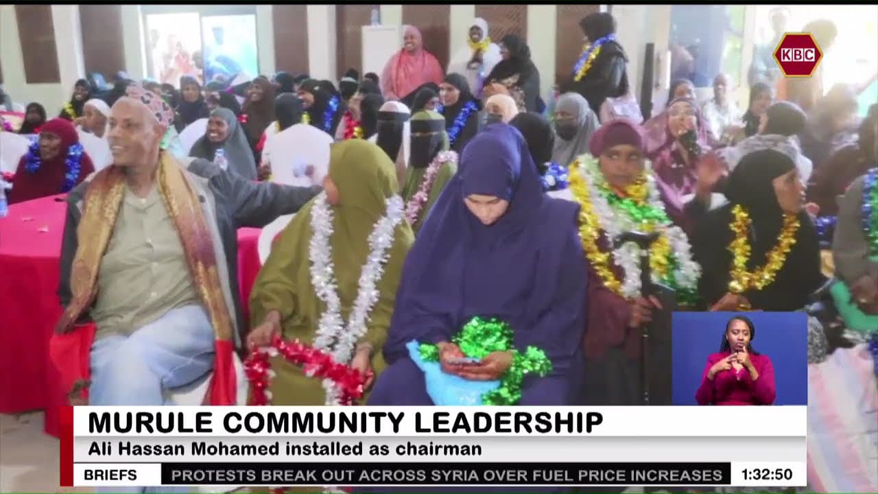 Ali Hassan Mohamed installed as chairman of Murule Somali community in Isiolo
