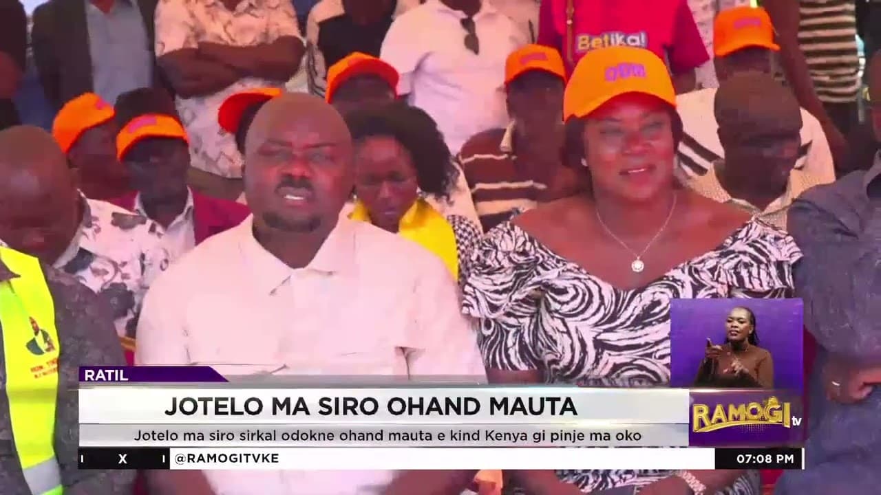 Farrouk: Ndindi Nyoro e mane jakuo maduong' mar mauta pachoka