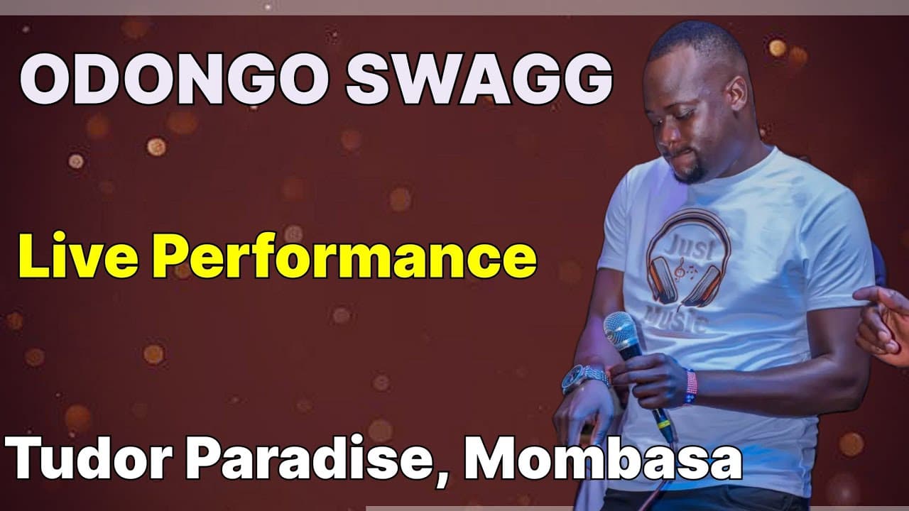 ODONGO SWAGG LIVE PERFORMANCE FROM TUDOR PARADISE, MOMBASA