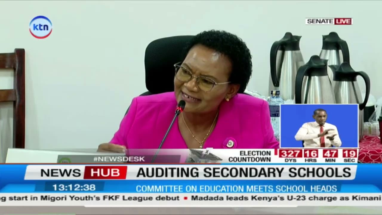 LIVE: MPs grill school principals over Auditor General reports on several schools financial years