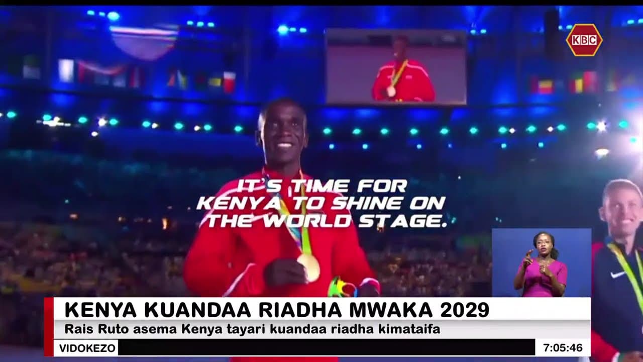 Rais Ruto asema Kenya tayari kuandaa riadha kimataifa 2029