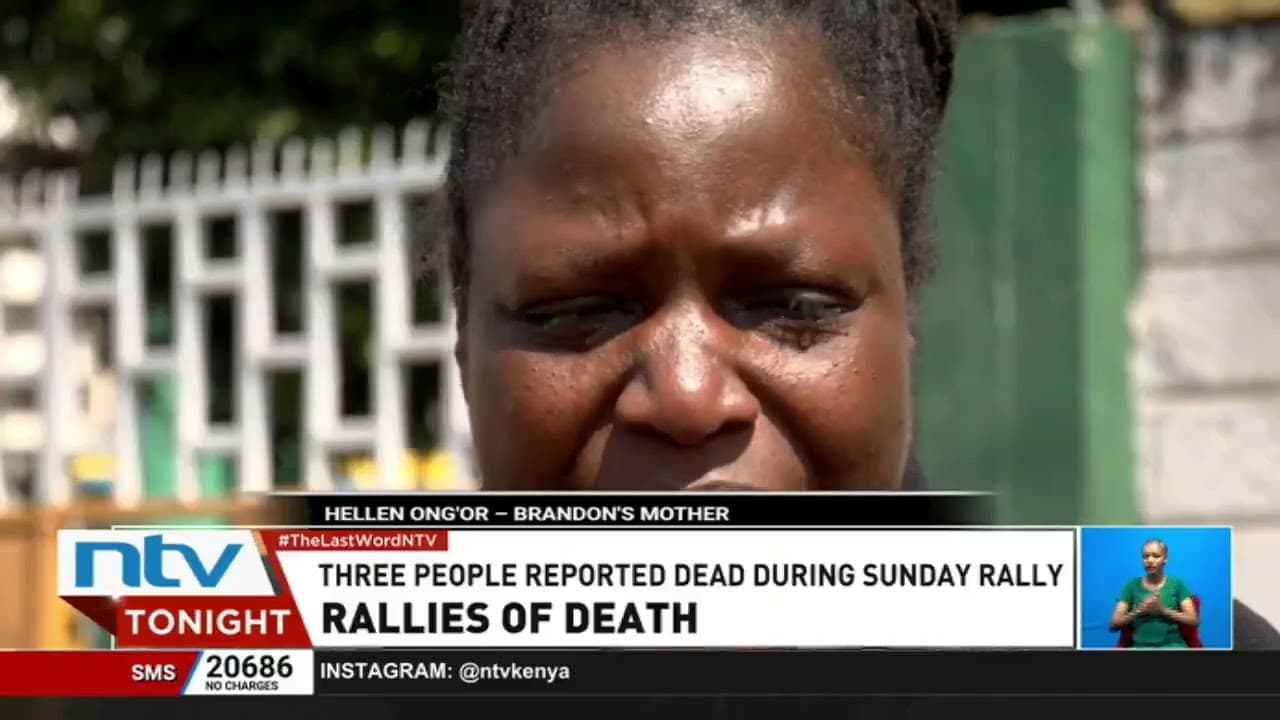 Three people die after violence erupts during Linda Mwananchi Convoy