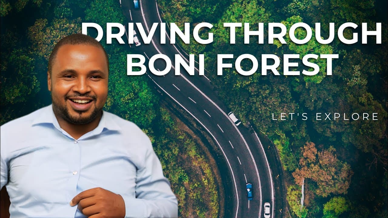 Driving through Boni Forest to Lamu part 2
