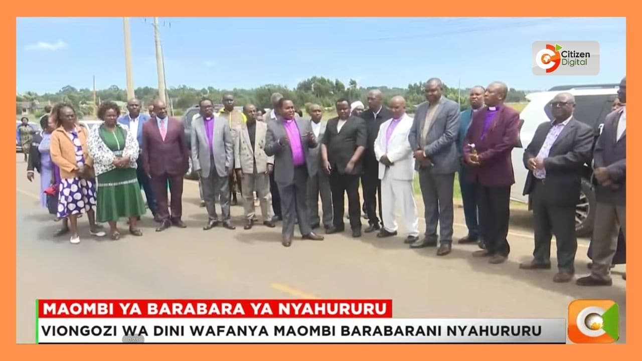 Viongozi wa Dini Waongoza Maombi Kufuatia Ajali Nyahururu