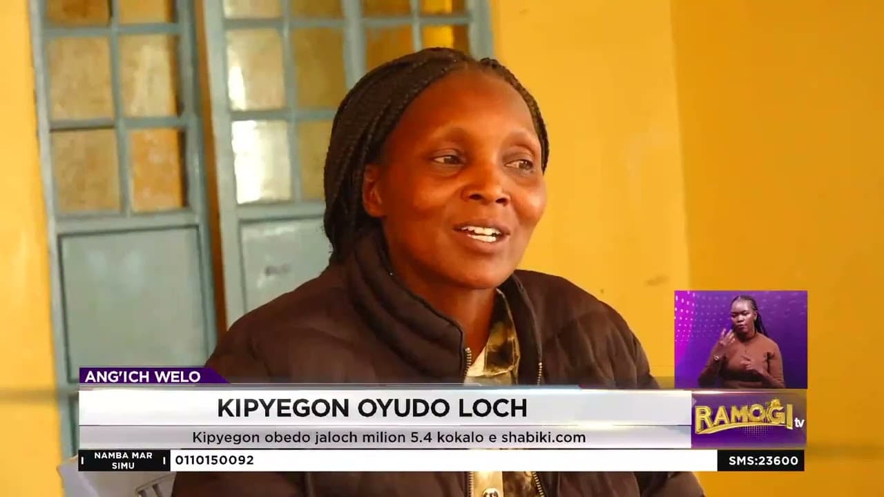 Kipyegon obedo jaloch mar sh. 5.4M kokalo e Shabiki.com | #RamogiTV
