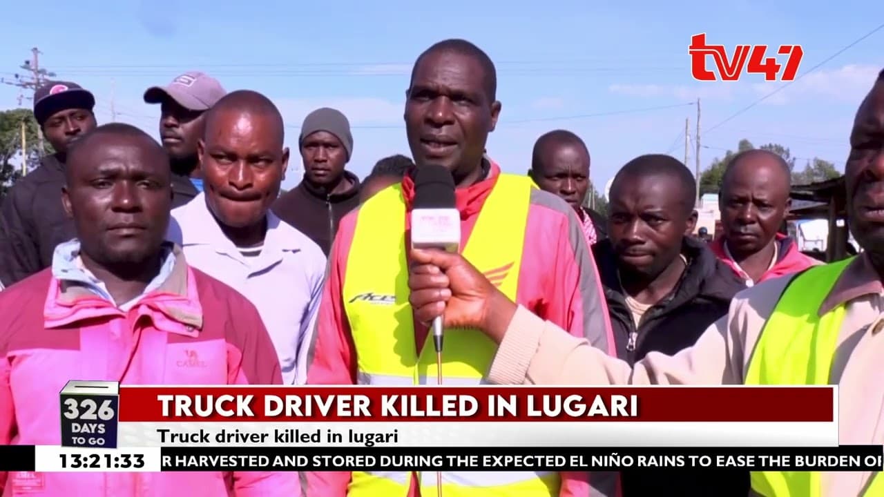 Lugari: Truck driver killed by suspected robbers along Eldoret-Malaba Highway