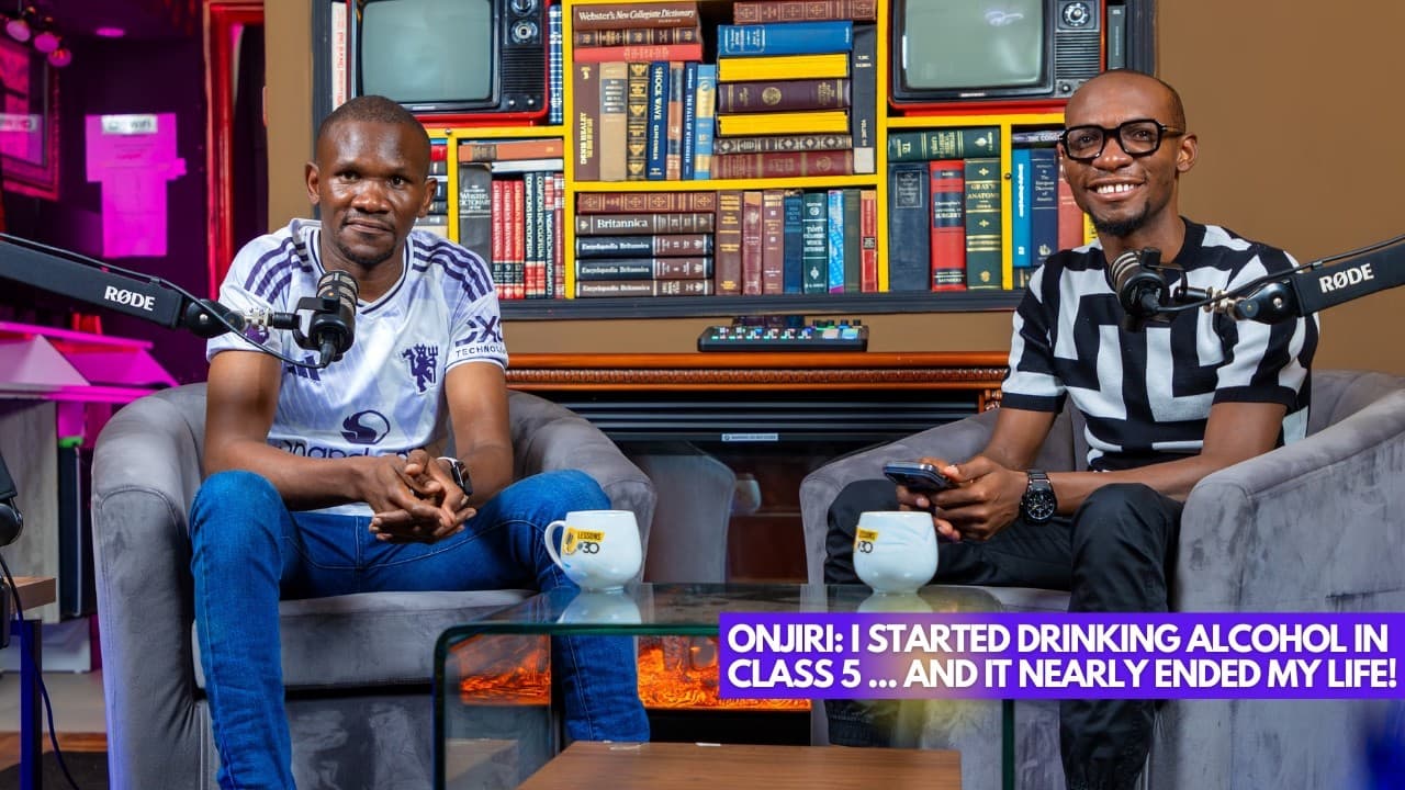 Onjiri The Comedian: I Started Drinking Alcohol In Class 5 & It Nearly Ended My Life!
