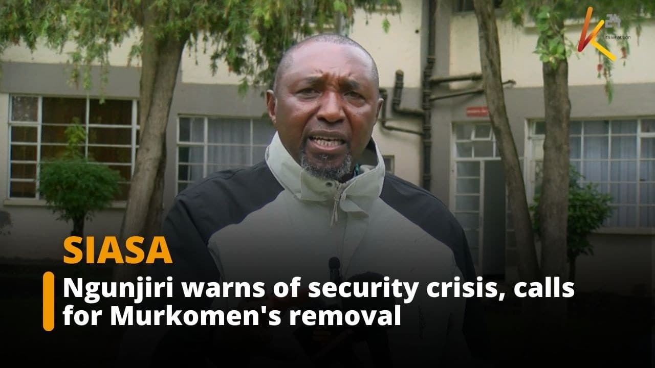 Ngunjiri warns of security crisis, calls for Murkomen's removal