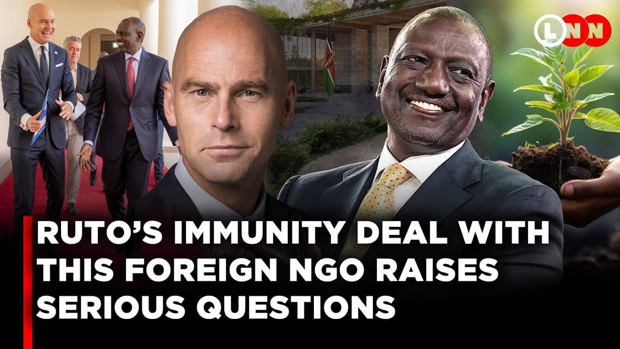 How Ruto Quietly Granted This Foreign NGO Immunity And Why You Can’t Sue, Audit, or Question It |LNN