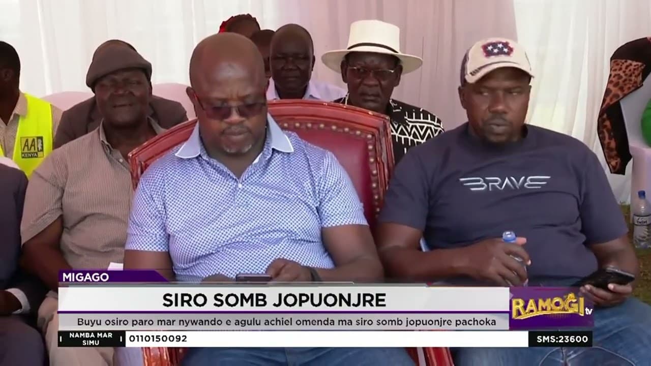 Jaod bura Rosa Buyu osiro paro mar nywando e agulu achiel omenda ma siro somb jopuonjre pachoka
