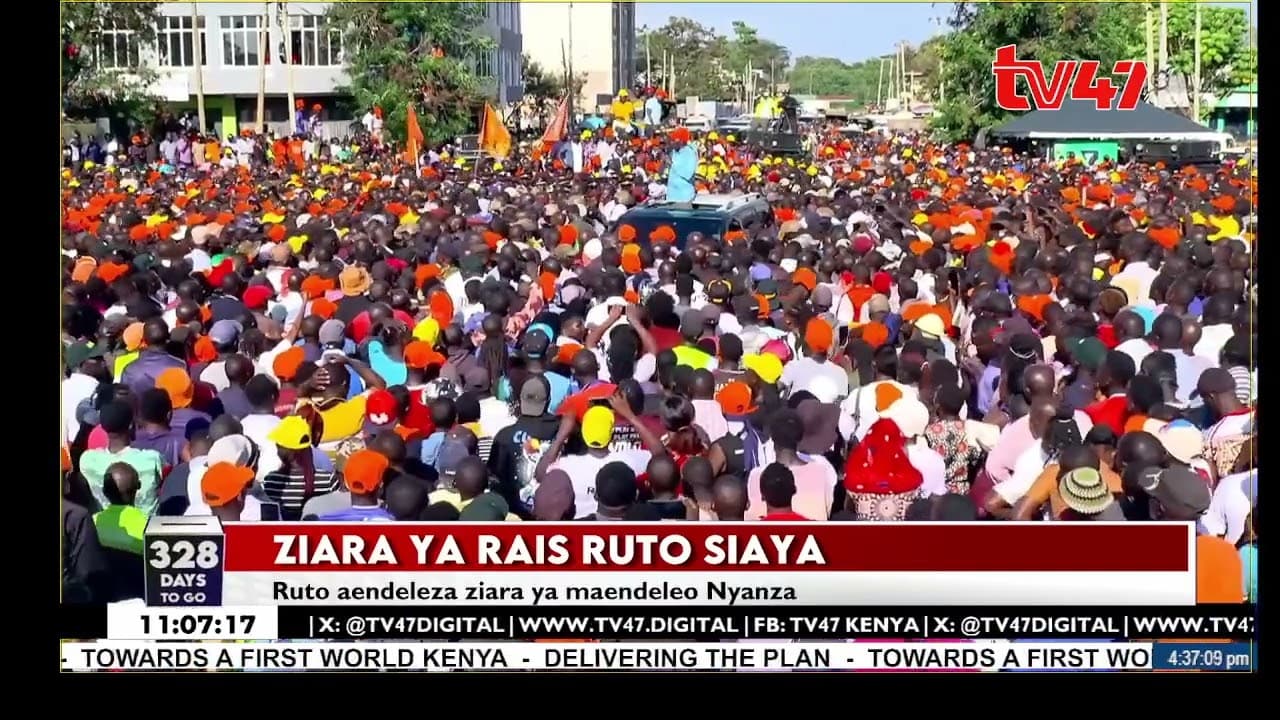 Rais Ruto aendeleza ziara Nyanza, azua mvutano na Orengo na Uhuru Kenyatta