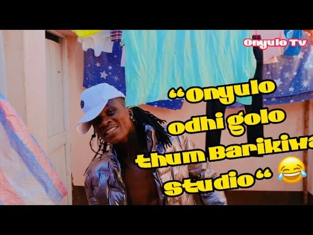 Onyulo odhi golo thum BARIKIWA STUDIO ka Wuod Fibi 🔥😅