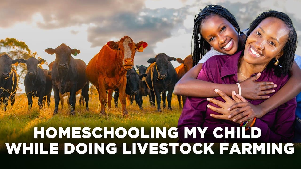 She Left the City For The Village & Now Runs a Ranch While Homeschooling Her Child | Lynn Ngugi Show