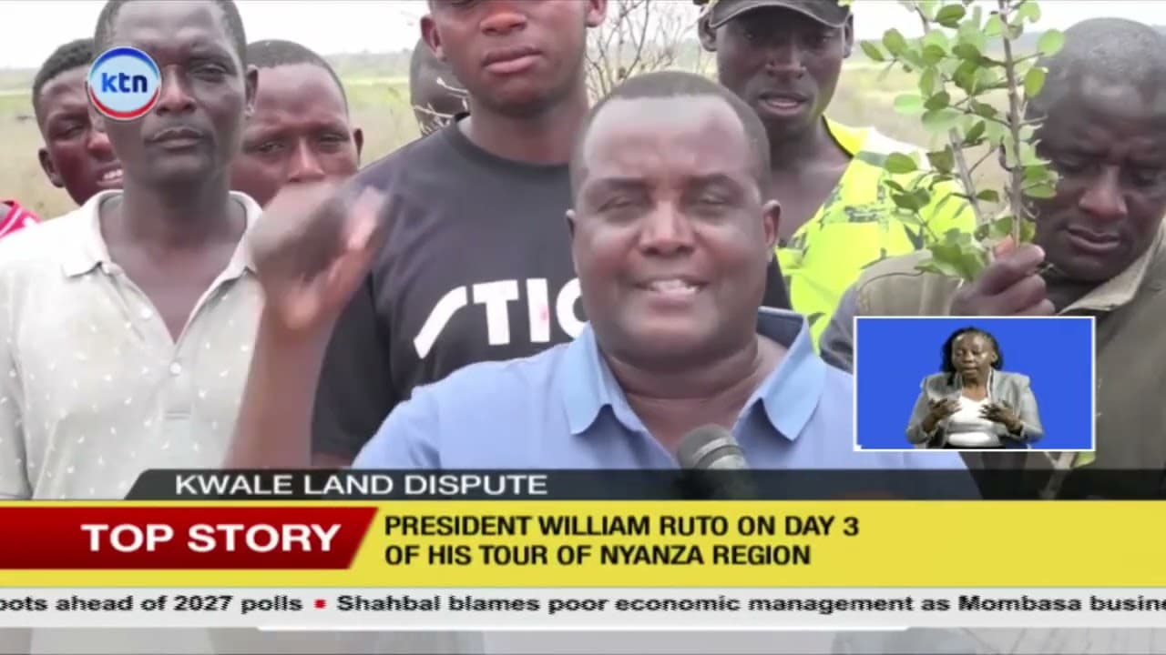 Kwale Land Dispute: Families seek government intervention over 3,100-acre property