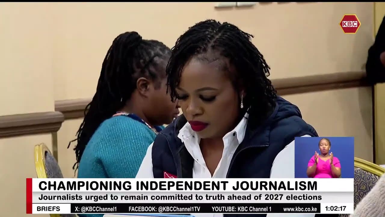 Journalists urged to uphold independence and truth ahead of 2027 elections