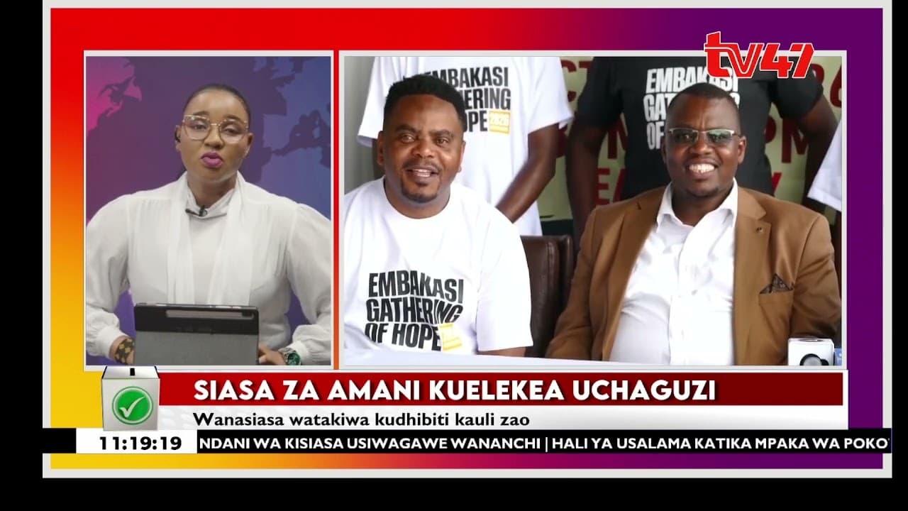 Viongozi wa dini wataka siasa za amani, waonya dhidi ya kauli za chuki kabla ya uchaguzi