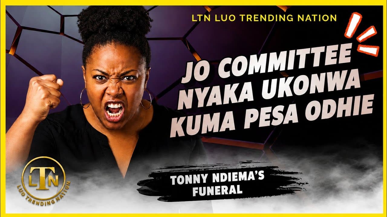 UDAKU ON TONY NDIEMA AND THE FUNERAL COMMITTEE