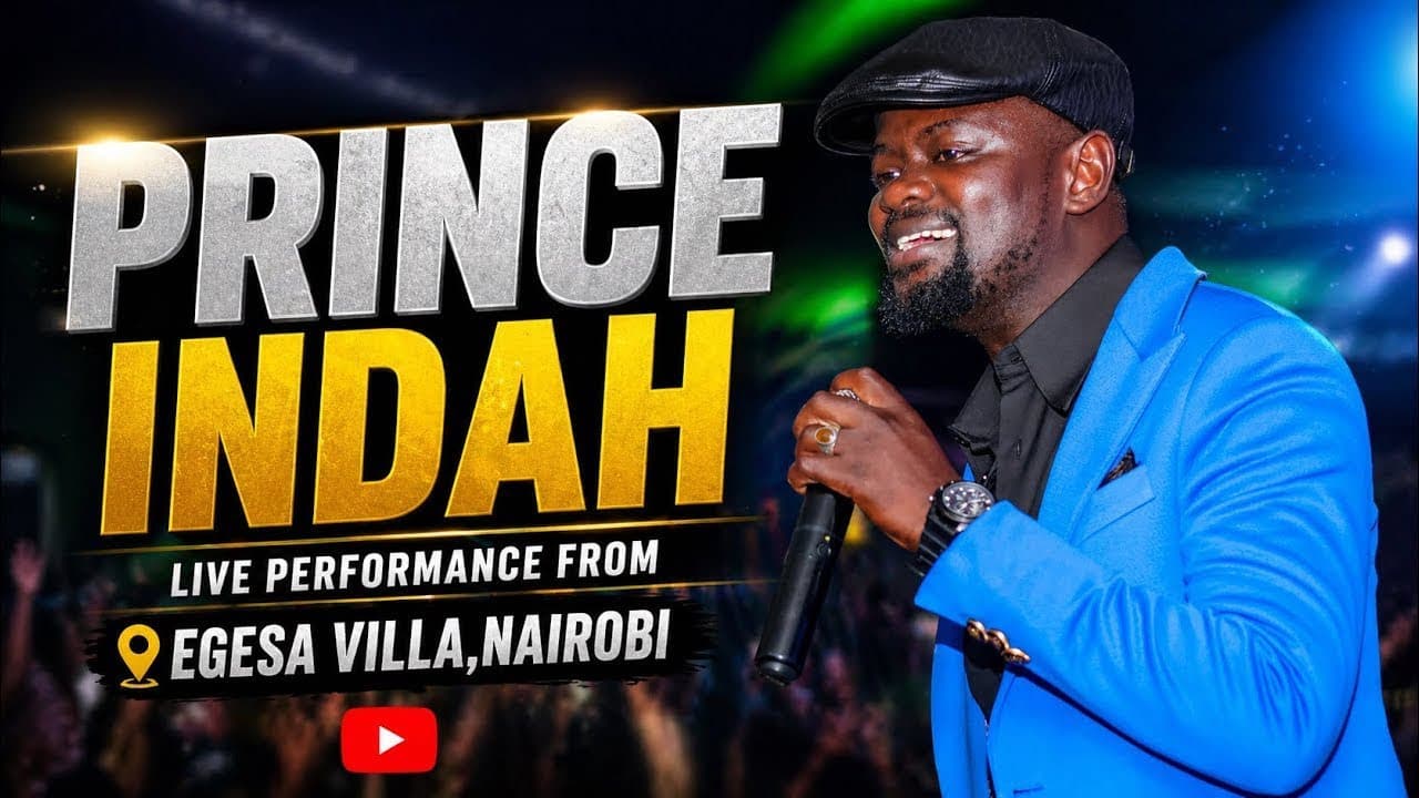 PRINCE INDAH LIVE PERFORMANCE FROM EGESA VILLA, NAIROBI