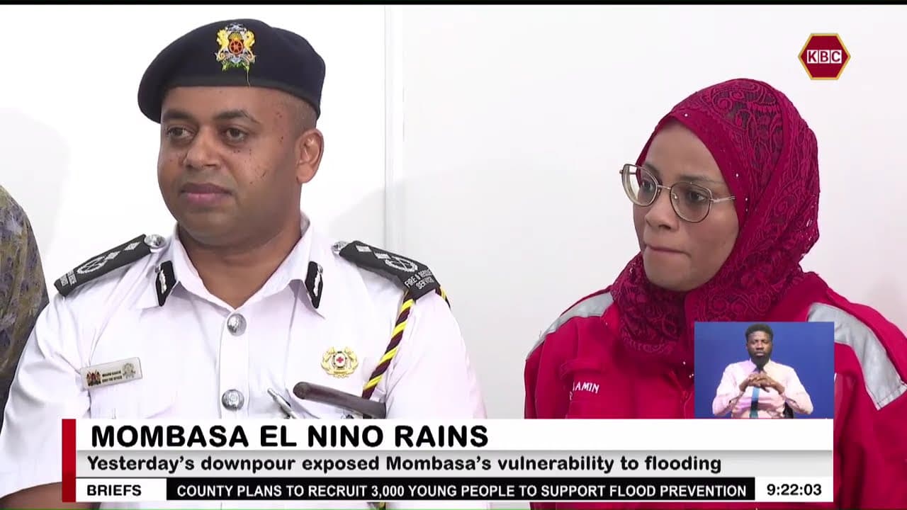 Mombasa strengthening emergency preparedness ahead of El-nino rains