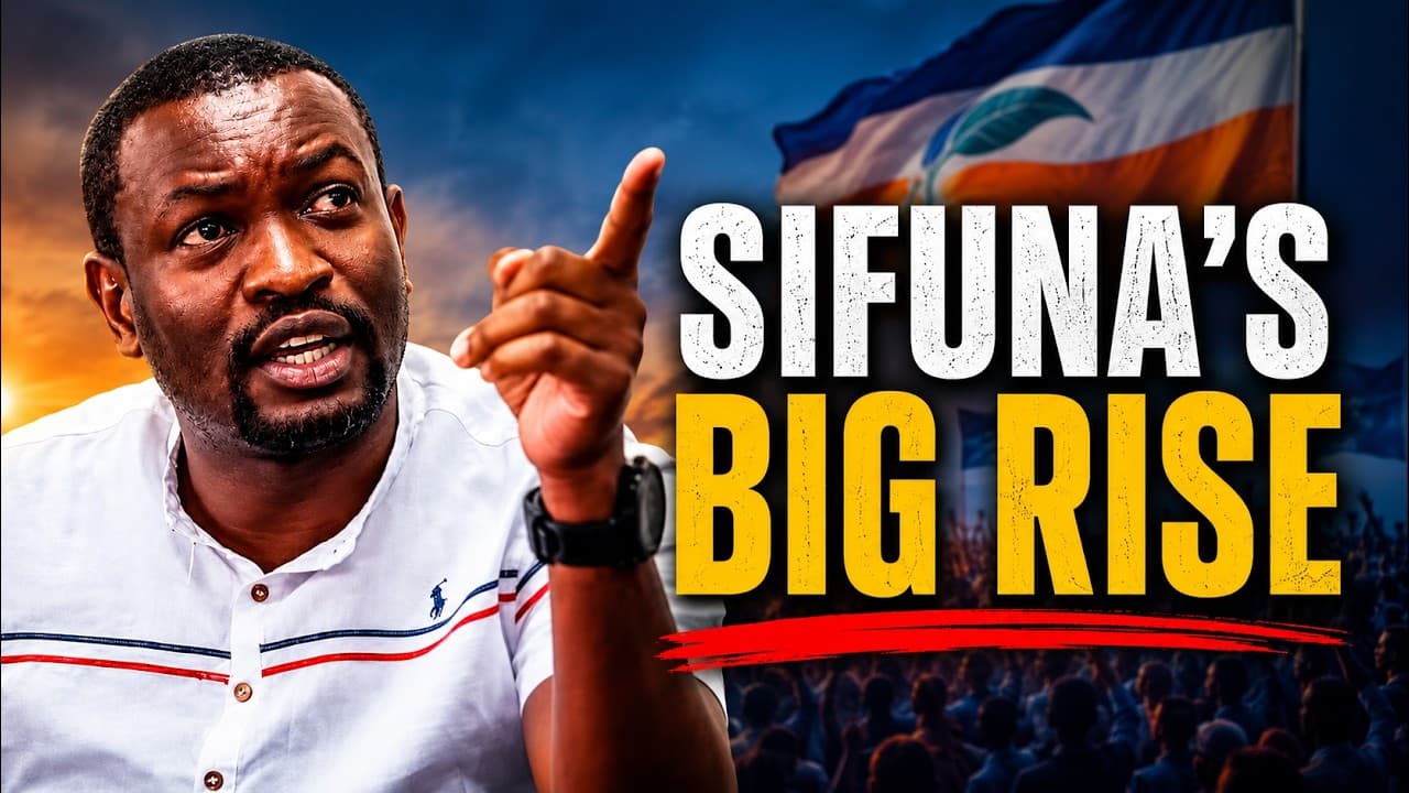 THIS IS WHY EDWIN SIFUNA IS ROARING IN KENYA