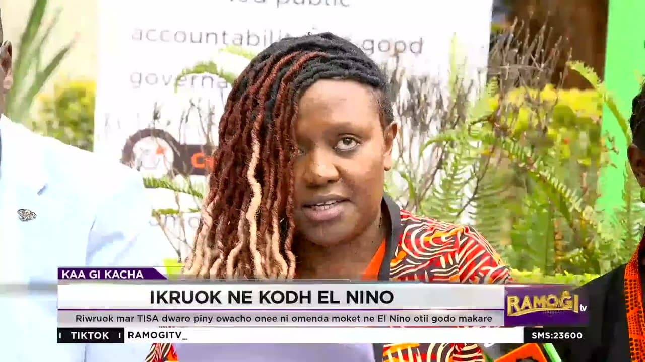 TISA dwaro sirkal onee ni omenda moket ne El Nino otii go makare | #RamogiTV