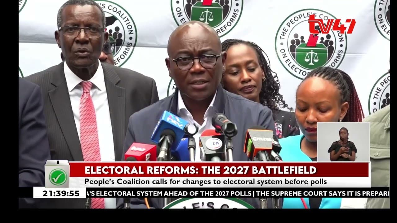 People’s Coalition calls for scrapping of the national tallying centre before polls