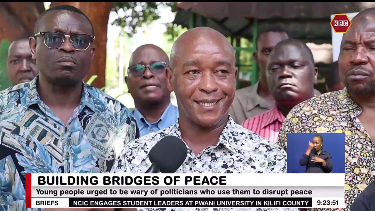 NCIC engages student leaders at Pwani University in Kilifi County