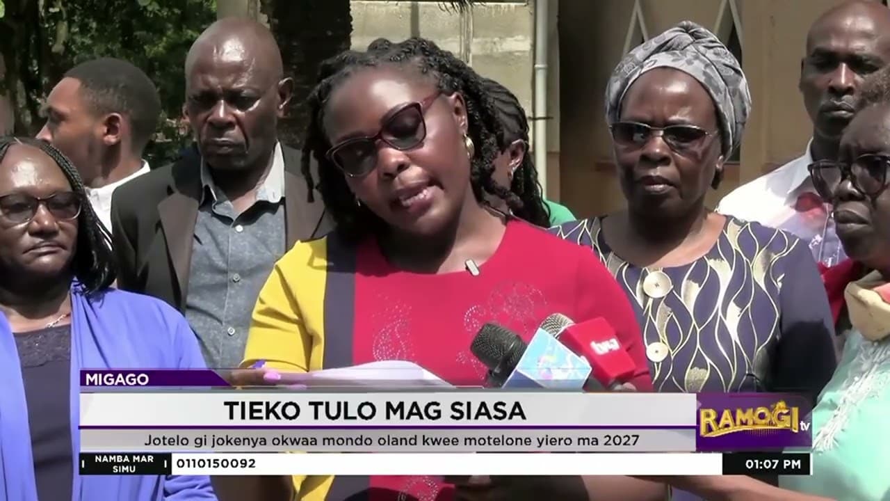Tieko tulo mag siasa  | #RamogiTV