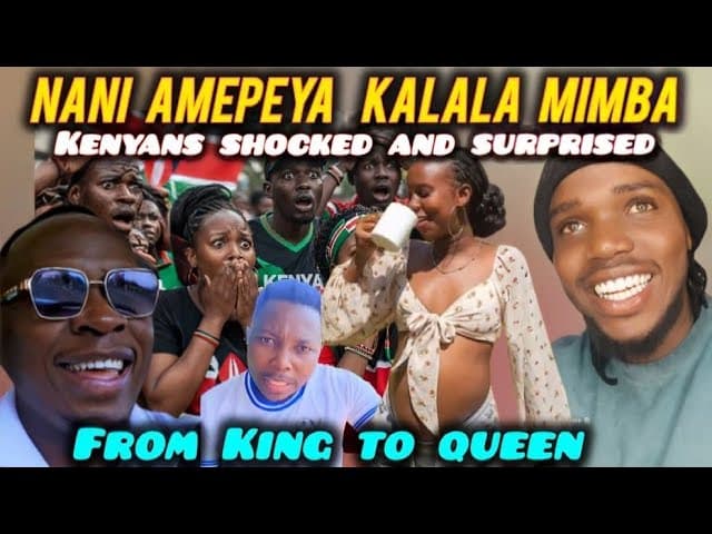 HILARIOUS Kenyans SHOCKED & SURPRISED Reaction After KING KALALA Get PREGNANT
