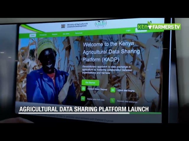 Agricultural data sharing platform