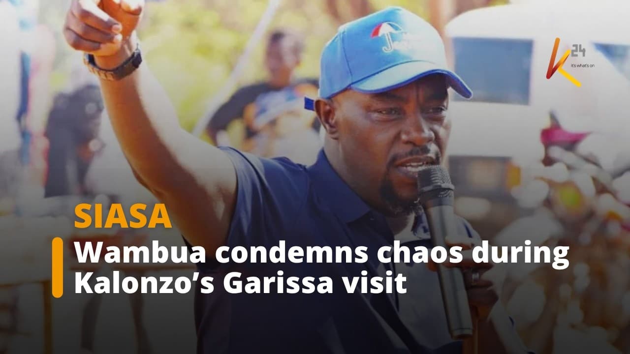 Senator Wambua condemns chaos during Kalonzo’s Garissa visit