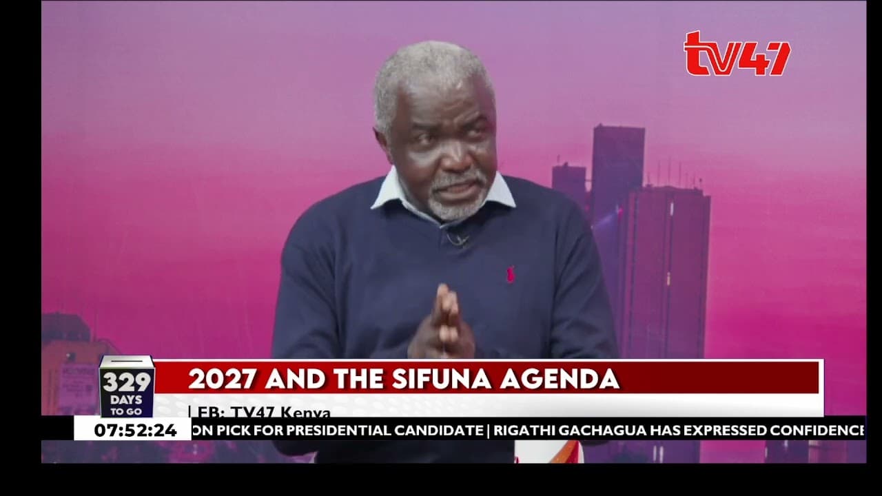 Baraza: Sifuna is 100% qualified, if you give him a chance, he will be able to deliver