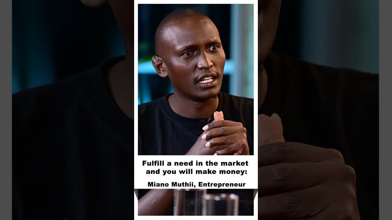 How to make your money work for you in business ~Miano Muthii  #drkingori #business